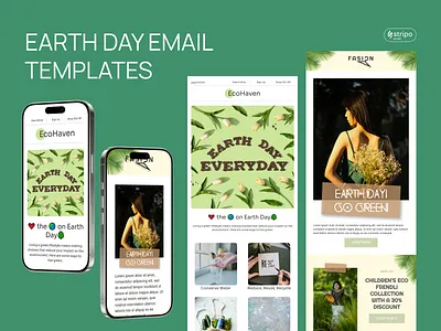 Earth Day Email Design design email email builder email campaign email design email marketing email newsletter email templates html email newsletter stripo email ux design web design