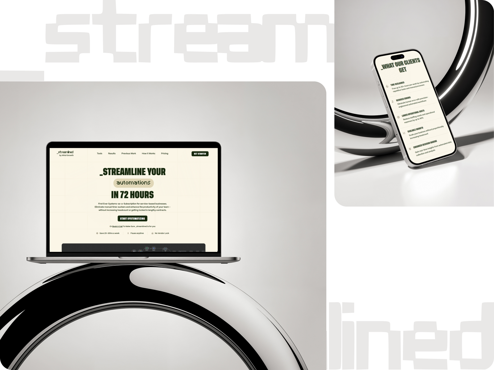 Example of Webflow Landing Page — Saa S, Ai