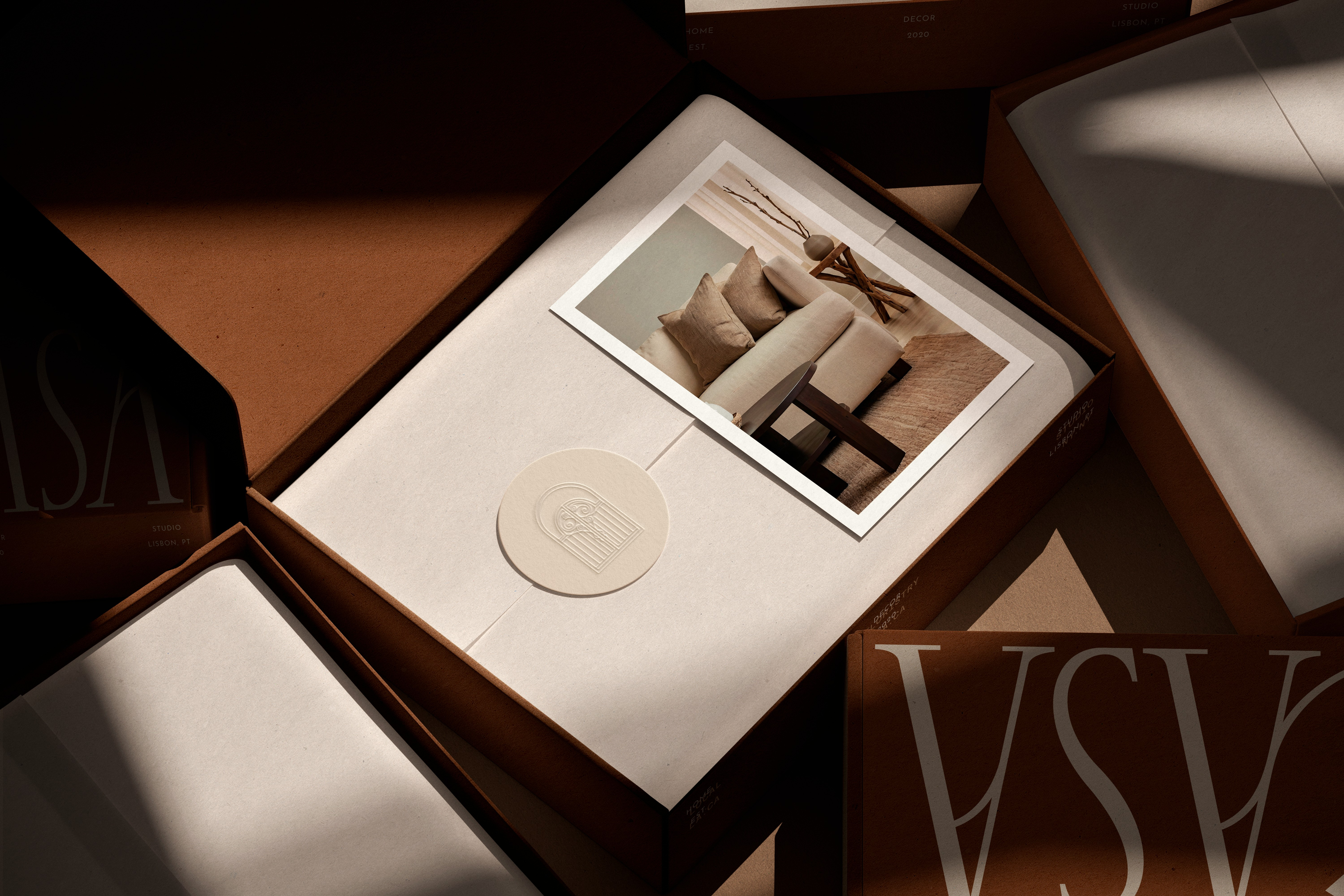 Mailing box design for — CASA / Home Decor Studio