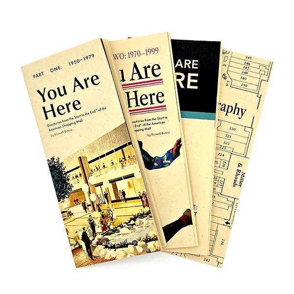 You Are Here book booklets publication design