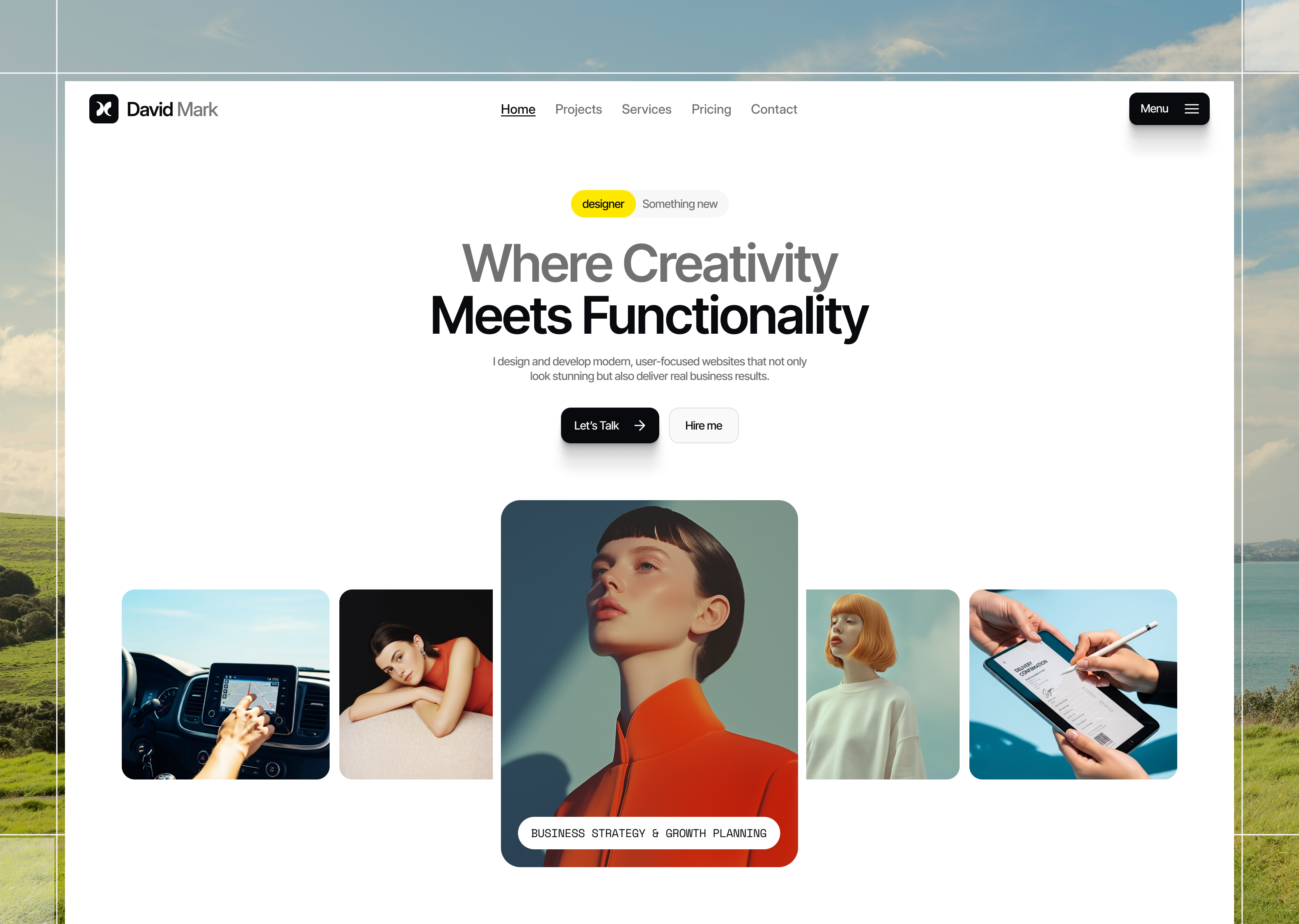 Portfolio Website Design agency website agency website design animation branding design hr rumen landing page landing page design personal portfolio website portfolio portfolio website design ui web web design website