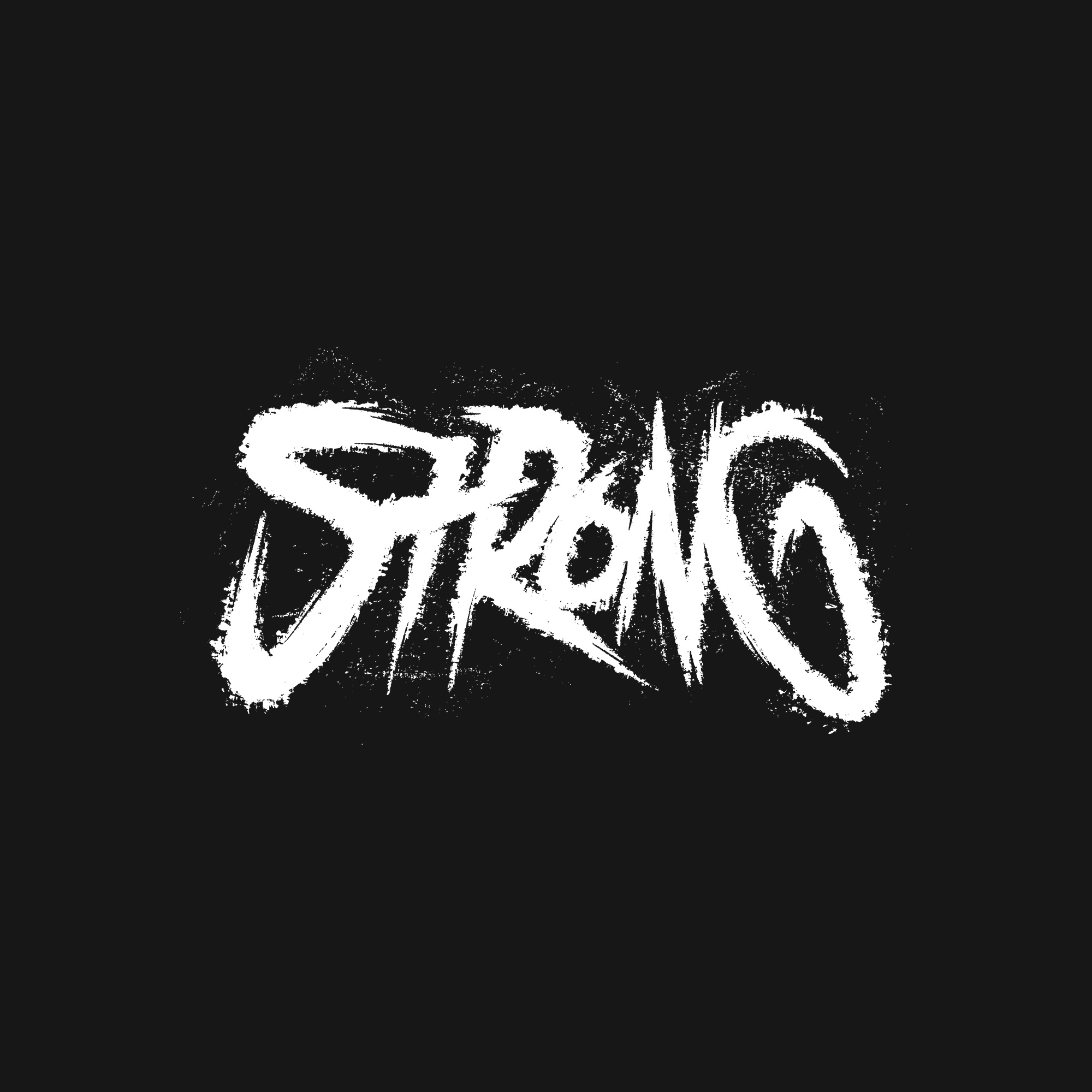 Custom Brush Lettering for Apparel — STRONG branding design font illustration lettering logo tshirt tshirt design typography