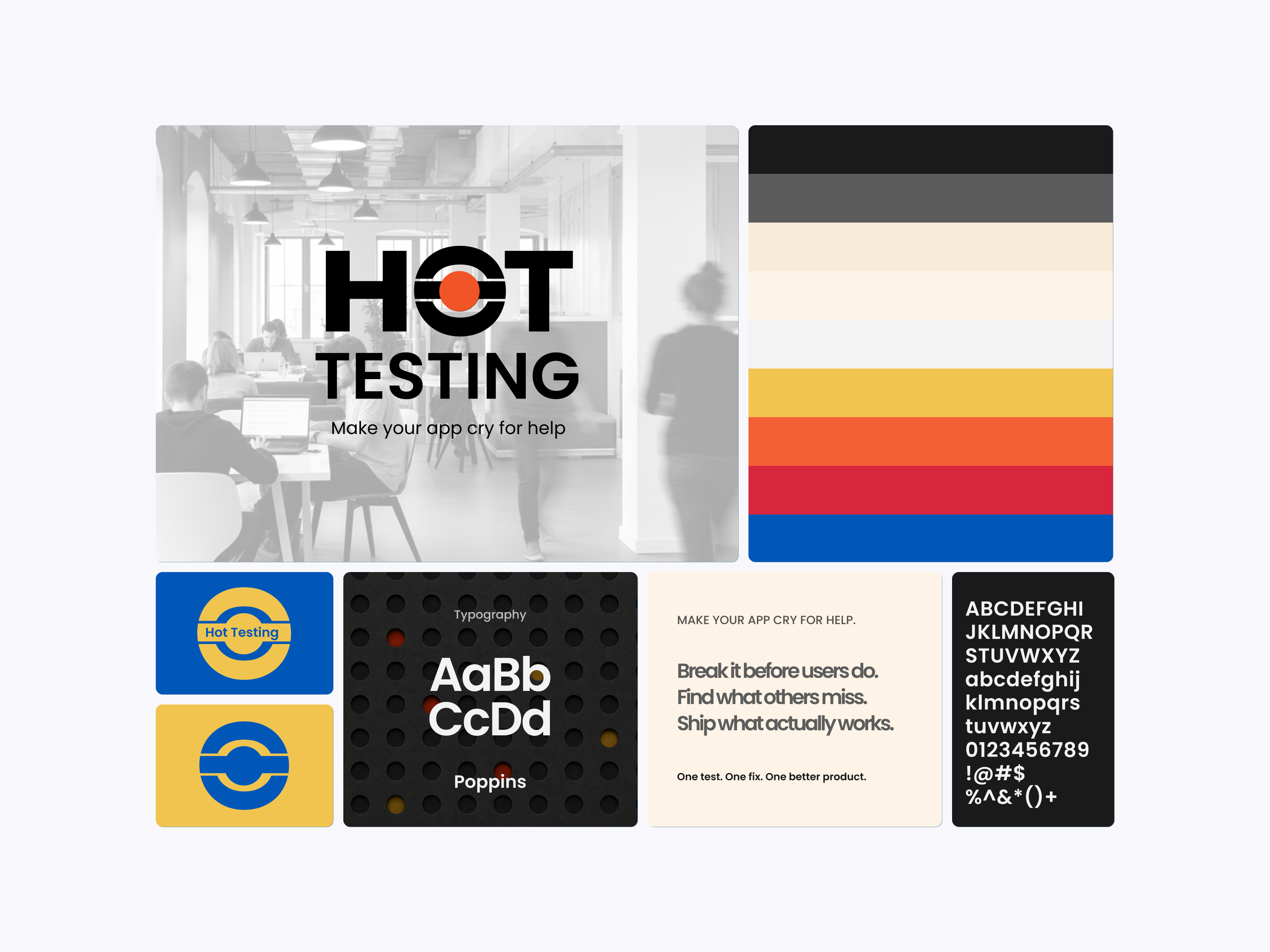 Example of Bold Brand Identity & Marketing System
