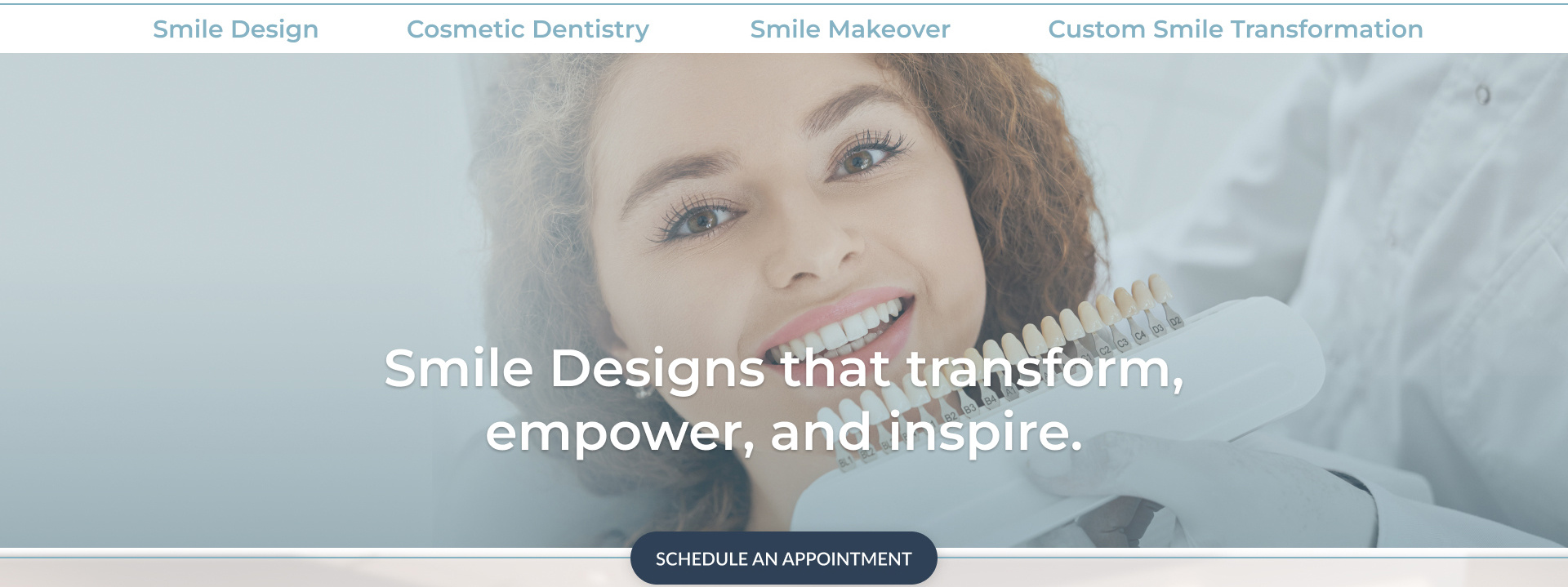 Example of Premium Word Press UI/UX Landing Page