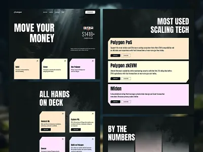 Crypto Landing Page bitcoin blockchain crypto crypto landing page cryptocurrency design ethereum interface landing product saas web web3 webapp