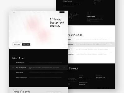 Portfolio Design - Personal Branding Portfolio designer portfolio designer portfolio ui udesign designers portfolio minimalism personal branding portfolio personal page portfolio portfolio page ui ux