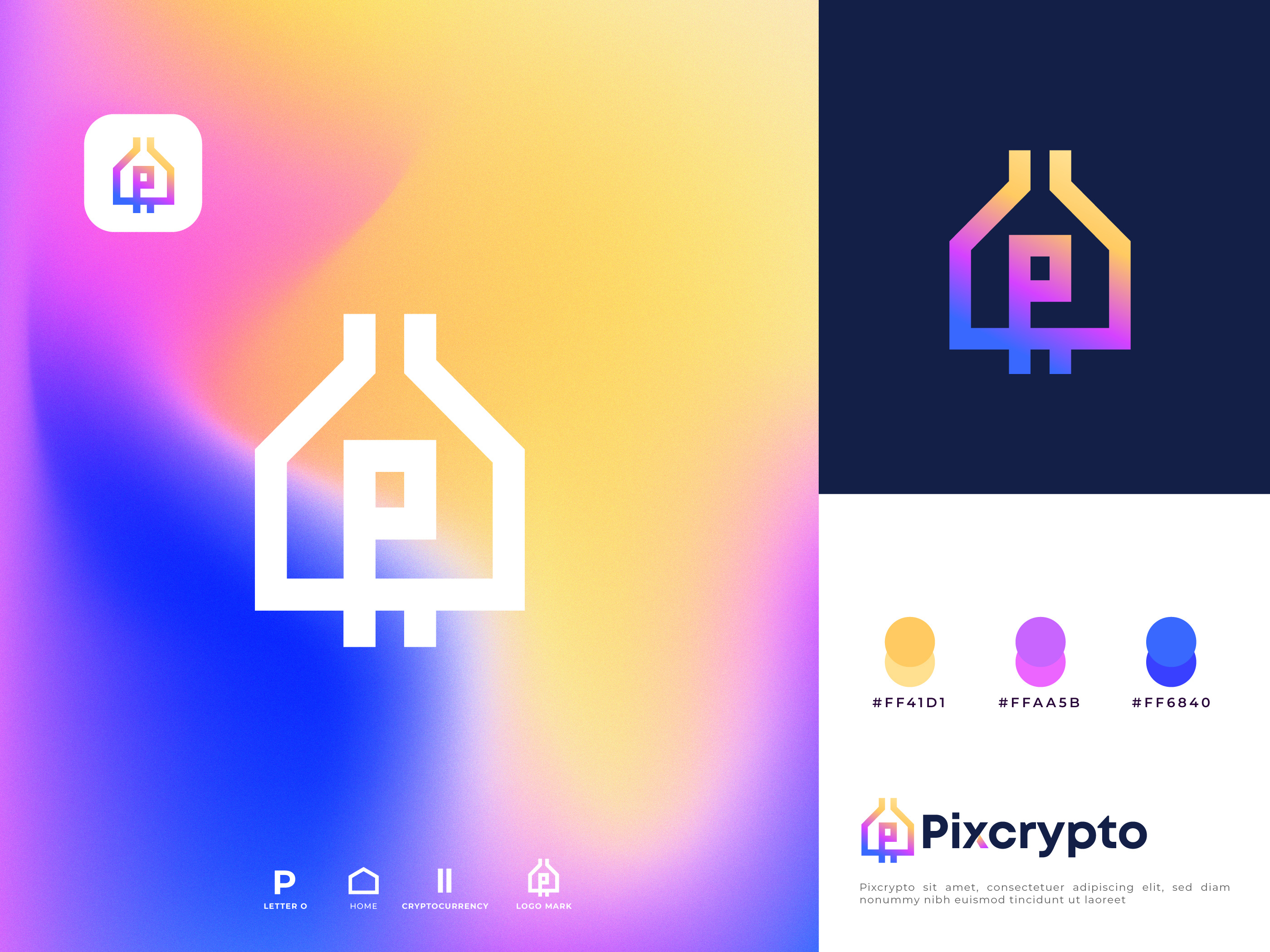 Pixcrypto - Logo Design concepts - Crypto logo, Branding abstract logo bitcoin logo brand guideline brand identity brand trend branding cryptocurrency logo currency logo home logo house logo logo logotype modern money logo monogram p loog real estate logo visual identity wallet logo web 2.0 logo