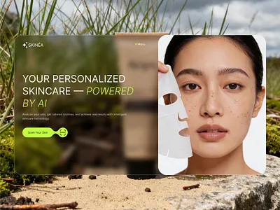Ai Skin Care Landing Page ai skincare ai skincare landing page ai skincare website cosmetics website ecommerce website face care website healthcare website medical care website personal care website skin care website skin diagnostic website skincare ecommerce skincare landing page skincare product landing page skincare product website uiux design uiux designer web design website design website uiux design
