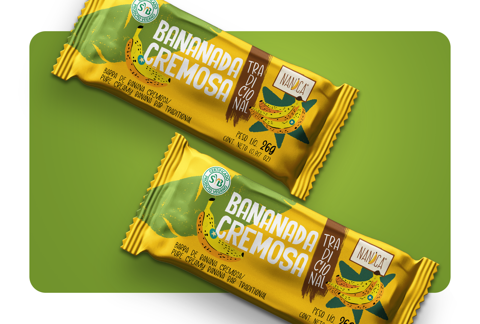 Bananinha | Nanica banana branding brasil brazil candy design food graphic design packaging