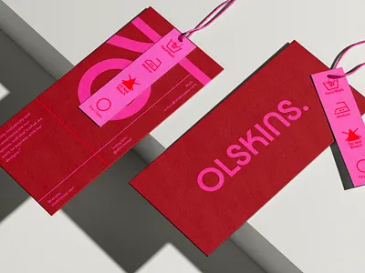 "OLSKINS" Underwear Brand Identity brandguidlines branding graphic design logo