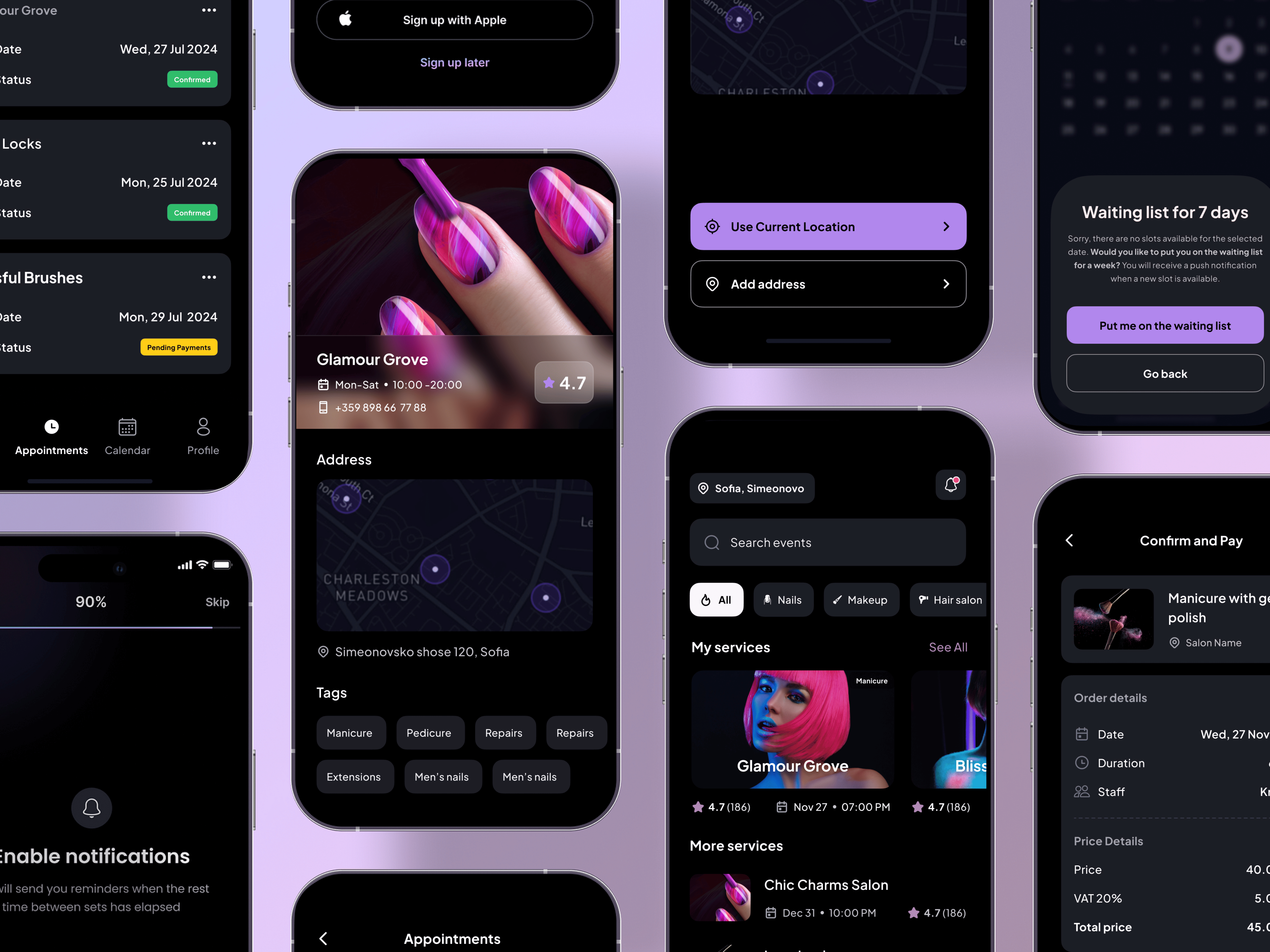 Example of UX/UI Design & Development