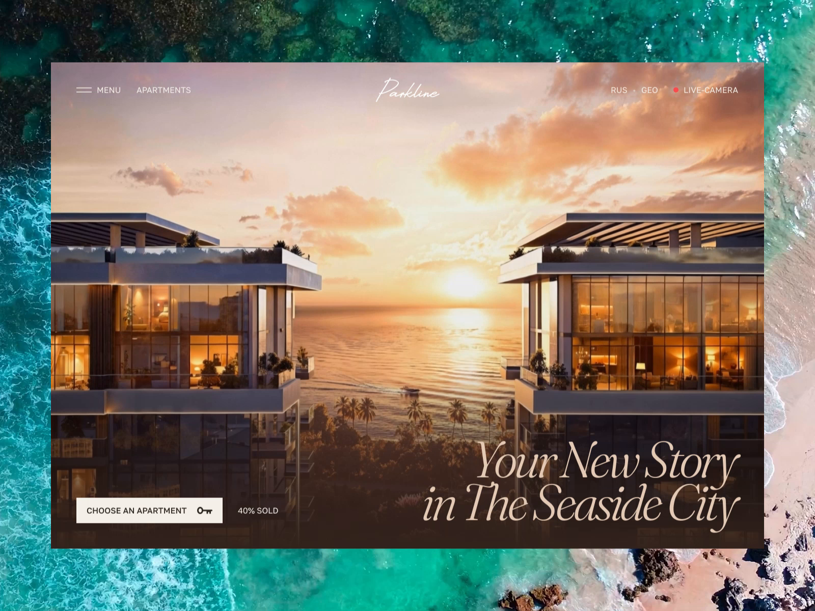 Example of Real Estate Website Design