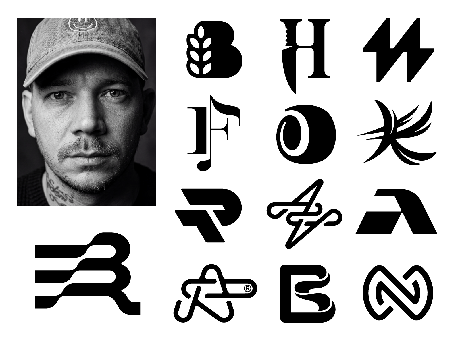 Black & White Logo Collection
