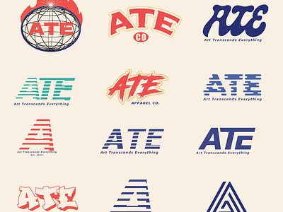 A collection of logo directions exploring identity and type. abstract logo athletic bold typography brand identity branding creative logo custom lettering geometric logo graphic design lettering logo logo collection logo design minimal logo modern logo retro logo script logo typography vector vintage logo