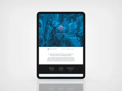 Christ Church Missoula CREC Website Design branding design graphic design ui ux