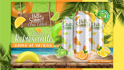 HELLO SUMMER Edition Citrus Campaña de Lanzamiento
