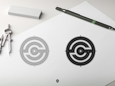CG monogram logo concept 3d branding design graphic design logo logoconcept logoinspirations logoinspire logos luxurydesign