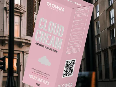 Glowra - Packaging & Branding 3d animation box design branding graphic design label design logo motion graphics packaging design supplement label ui