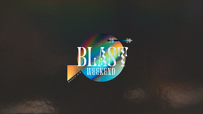 BLAST WKND | GFBC Students apparel art branding design graphic design merch