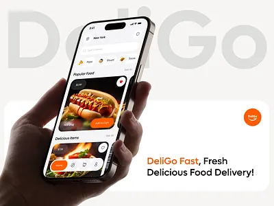 Food Delivery Mobile App UI app design app redesign delivery delivery app delivery service ecommerce app fast delivery fast food app food app food delivery food delivery app mobile app mobile app design online food ordering app restaurant app ui design ux design