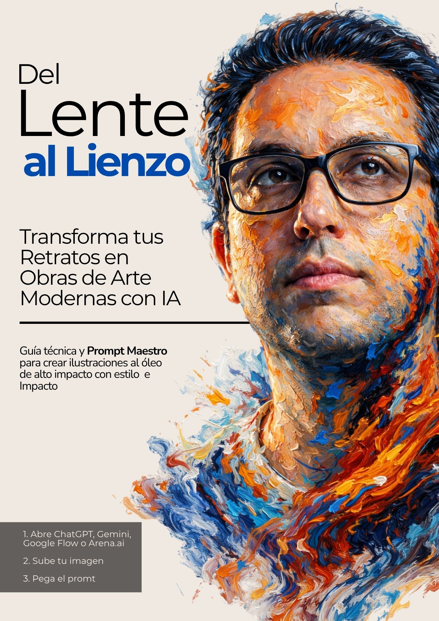 Convierte tus fotos a una obra de arte con un promt