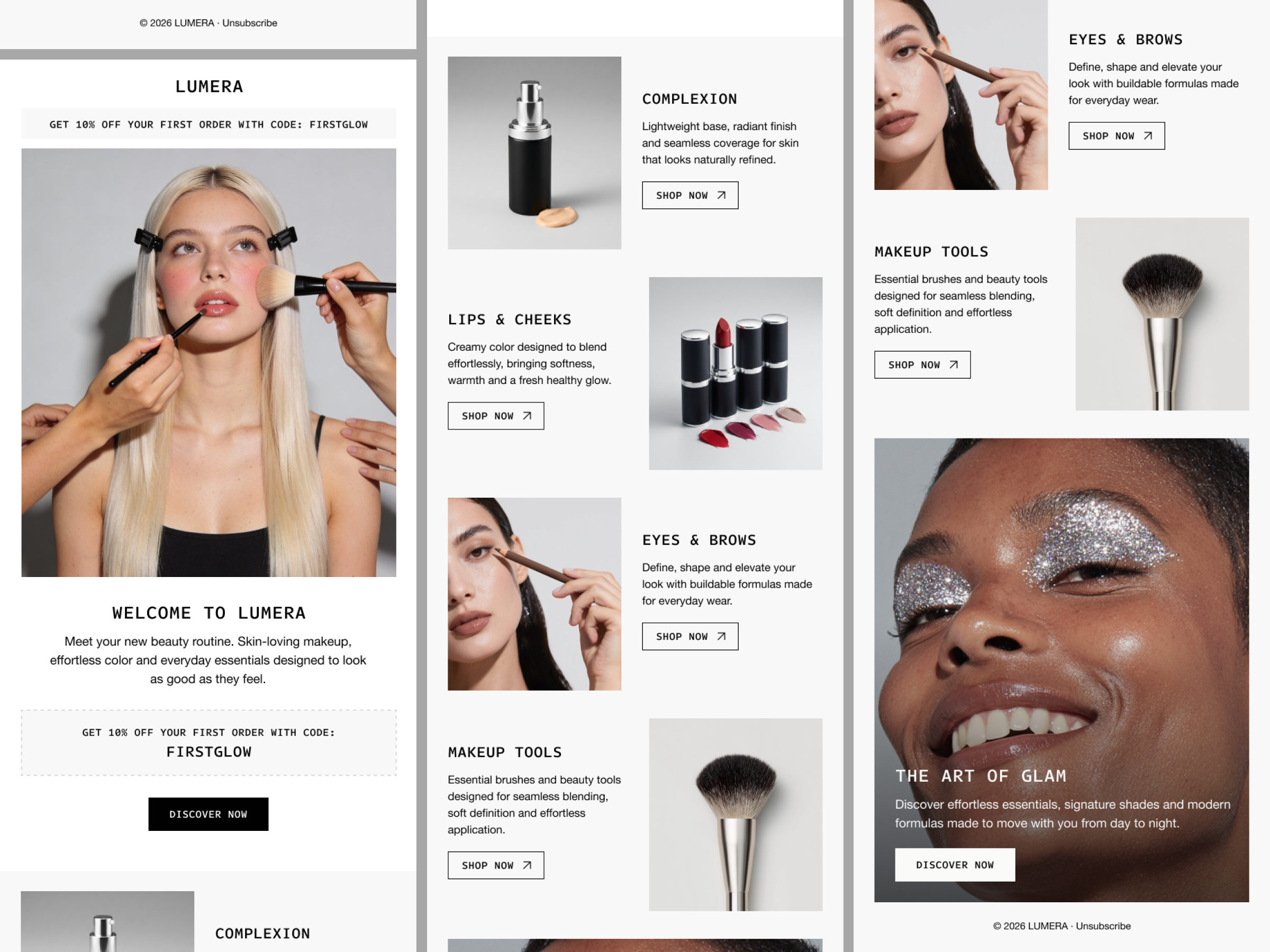 Example of Email Campaign Design 