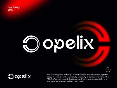 Opelix - Modern Tech Logo Design brand designer brand identity branding fintech logo geometric logo logo design modern logo saas logo startup logo tech logo timeless logo