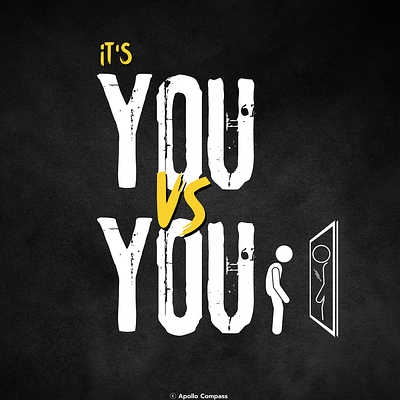 You VS You design digital digitalart graphic design illustration vector