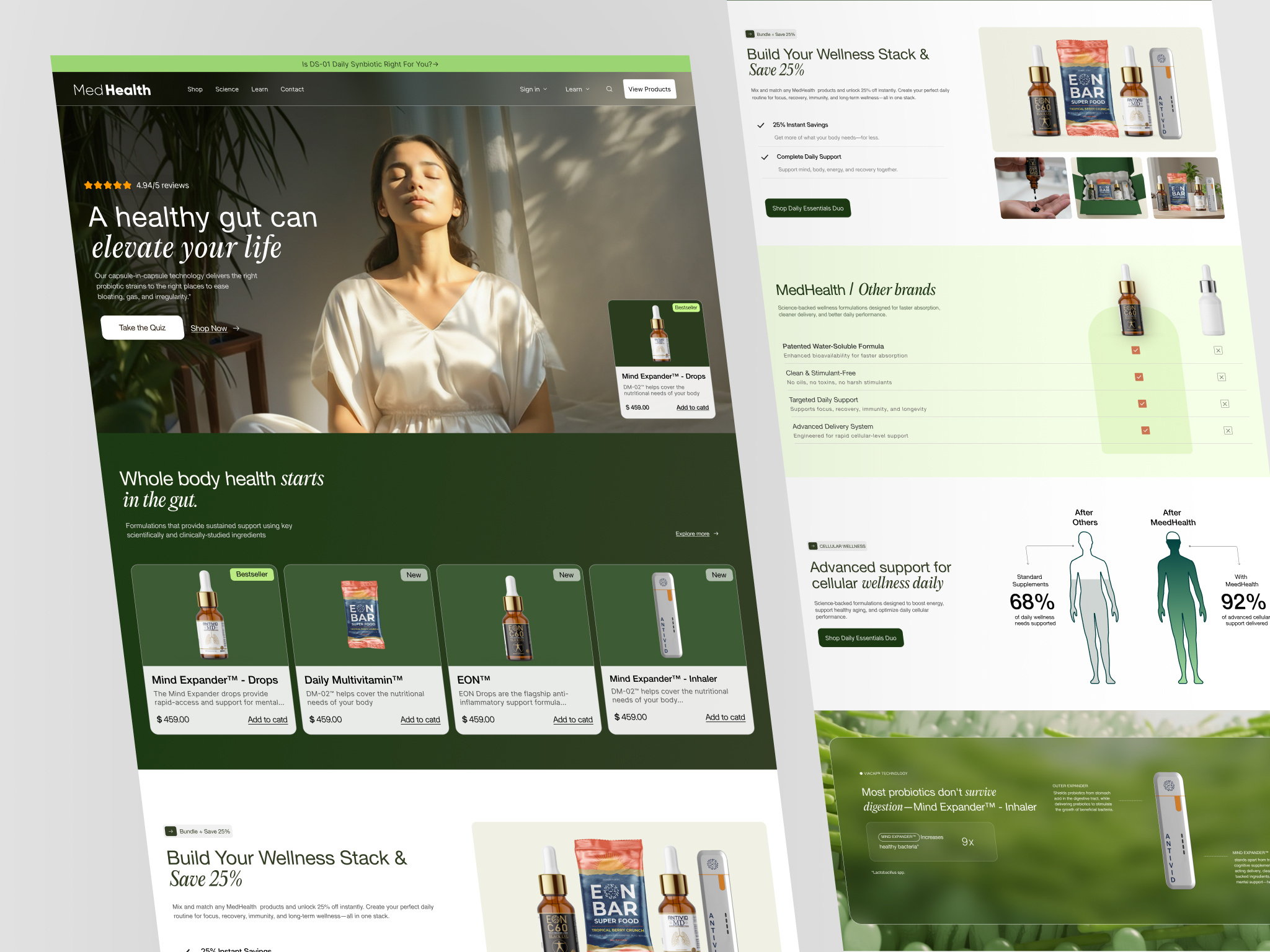 Example of Premium E Commerce Website Design