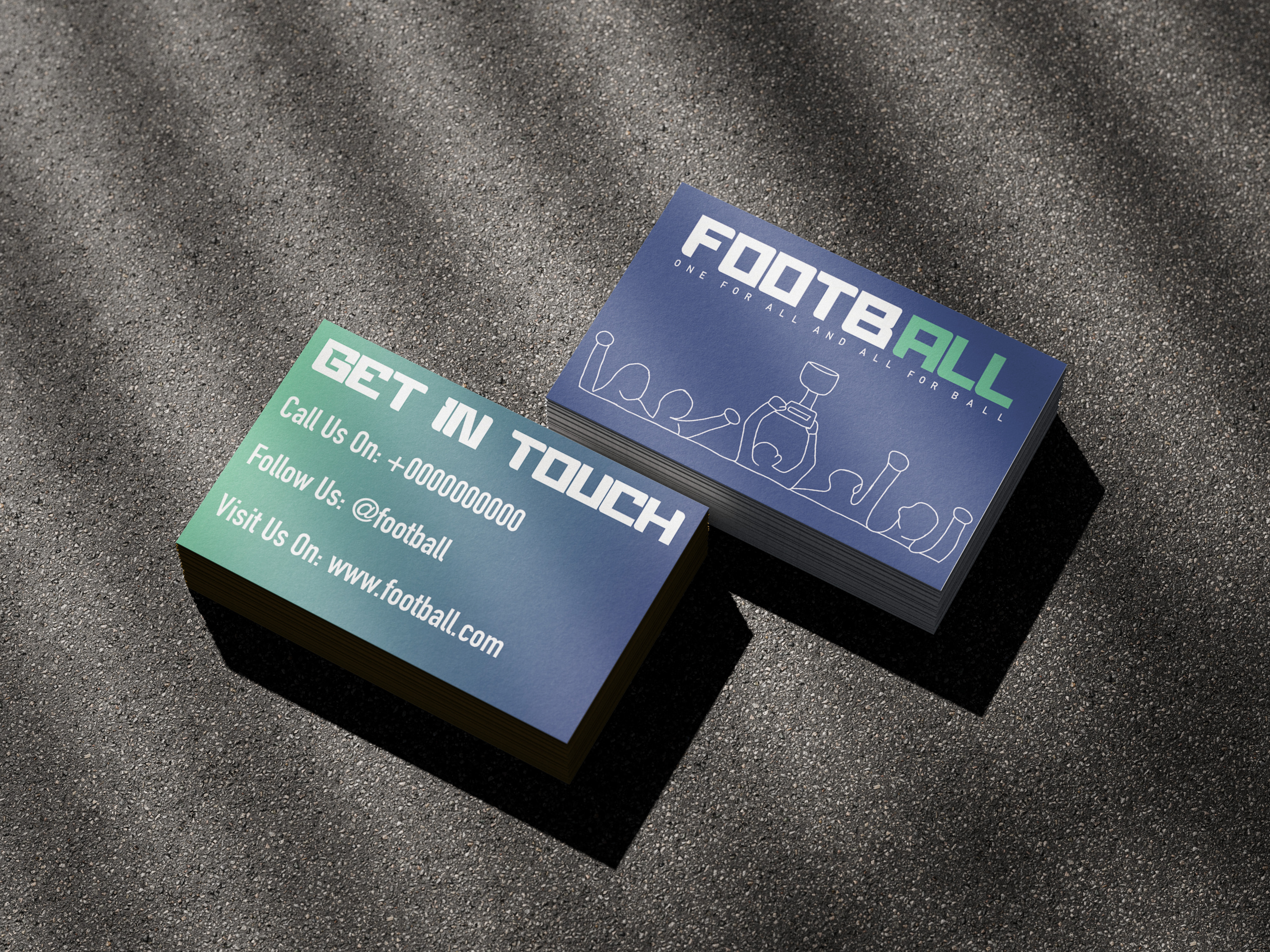 FOOTBALL - CAMPAIGN DESIGN branding design graphic design illustration logo motion graphics typography vector