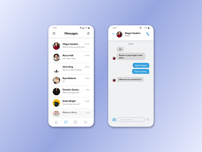 Message App box chat chat box chatting communication daily daily 100 challenge daily ui dailyui design figma graphic graphic design message minimal social talk talking ui ux