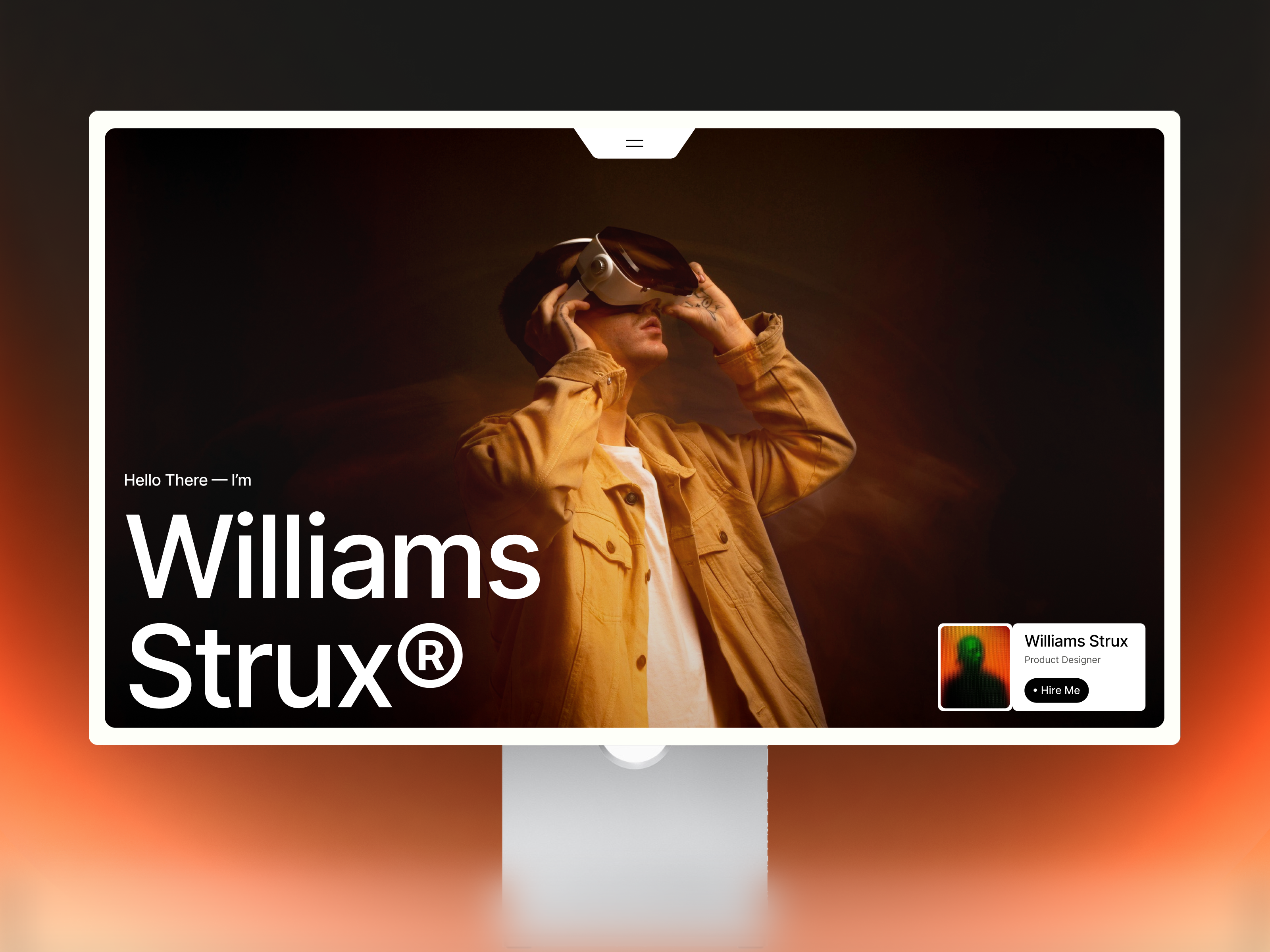 Strux — Conversion-Led Portfolio for Designers case study clean design design inspiration design system designer portfolio figma grabui interface design landing page minimal design modern web design personal branding portfolio design product design responsive design strategic design typography ui design ux design web design
