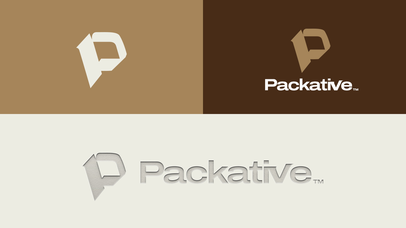 Packative - Creative Packaging for Your Needs branding graphic design logo logo branding logo design