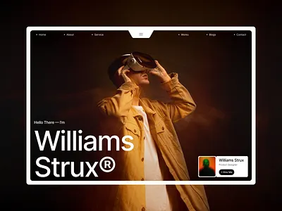 Strux — Full Project Overview & Design Breakdown case study clean design design breakdown design inspiration design system figma grabui interface design landing page minimal ui modern web design personal branding portfolio design product design project overview strategic design typography ui design ux design web design