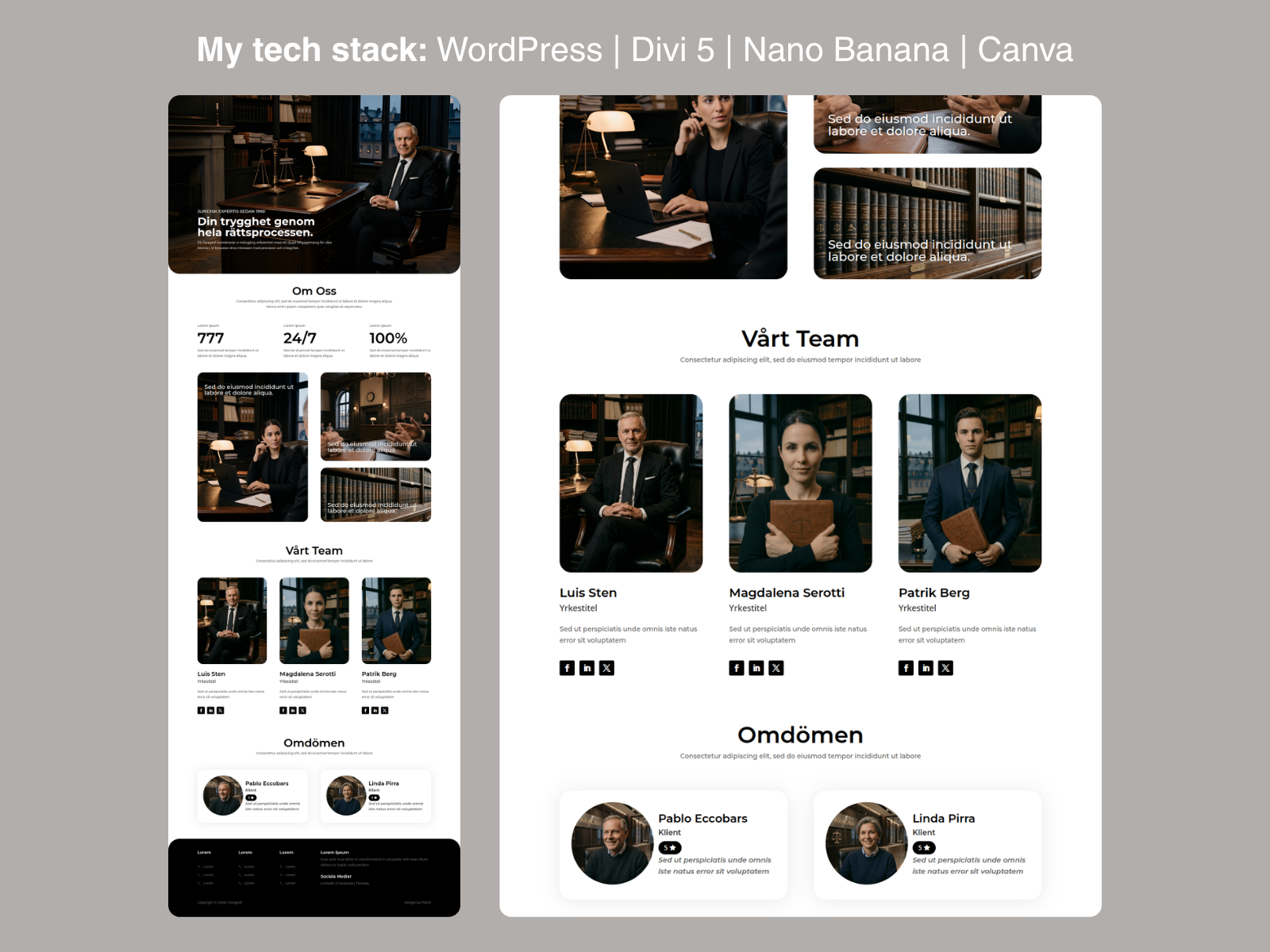Paragraf – Minimalist Web Design Template