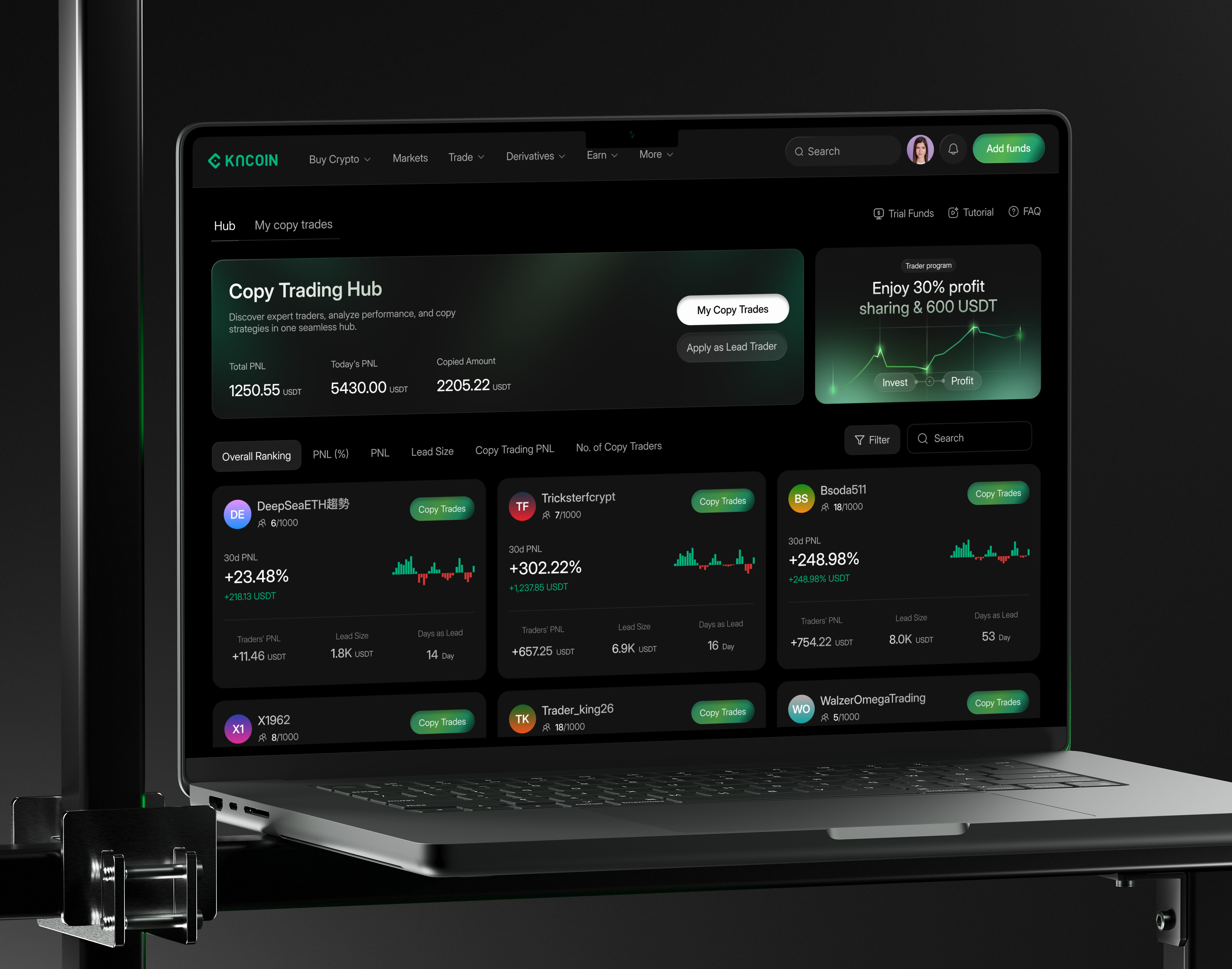 Copy trading blockchain copy trading copy trading dashboard copy trading website crypto dashboard dashboard trading dashboard web design