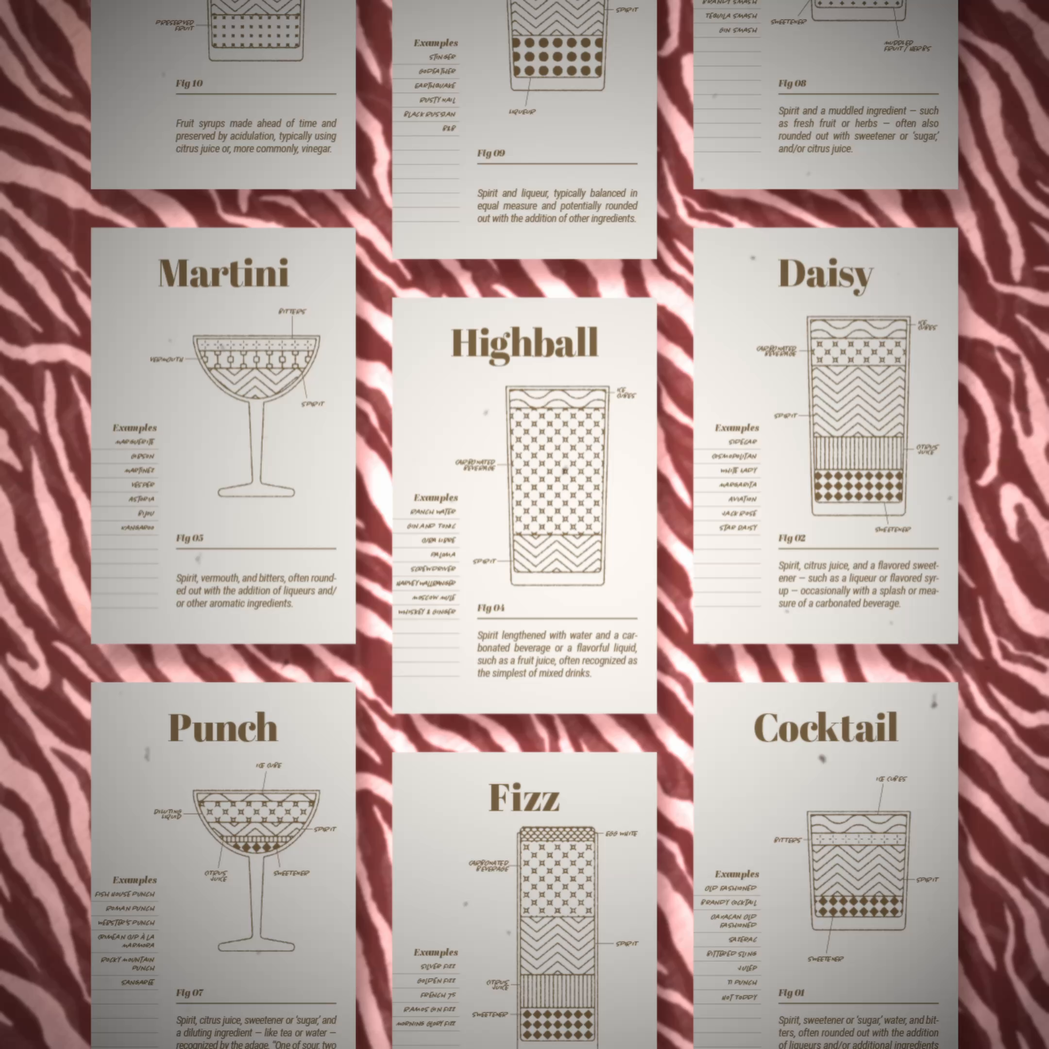 Cocktail Field Guide