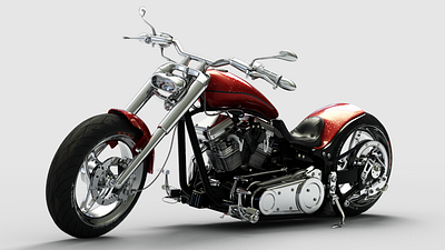 Harley Davidson Concept 3d 3d modeling graphic design