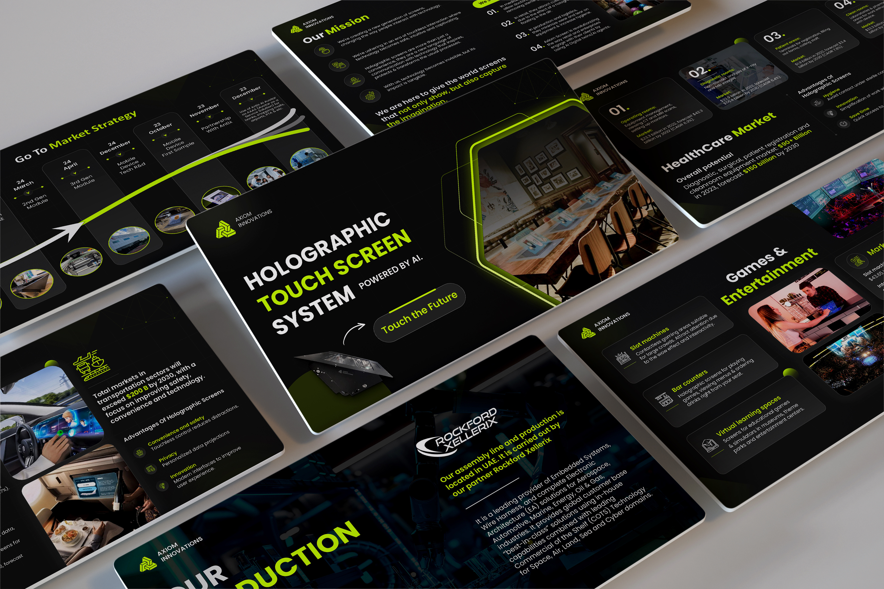 Example of Pitch Deck & Presentation Design Service