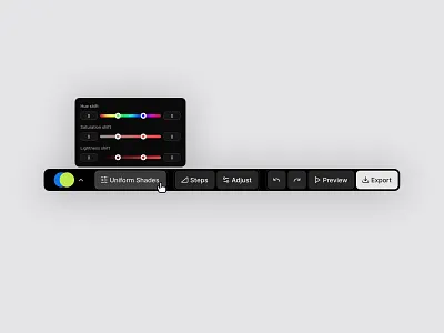Total Control Over Every Tone | Dizno app app design color generator color tone color toolkit design app design toolkit product design tone