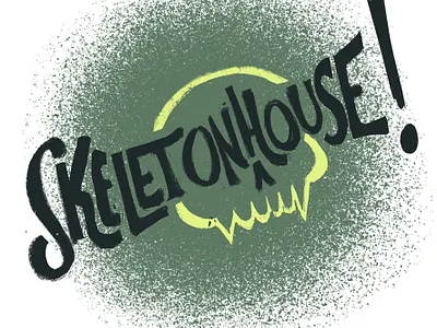 Skeleton.House Lettering Experiments branding graphic design illustration lettering typography