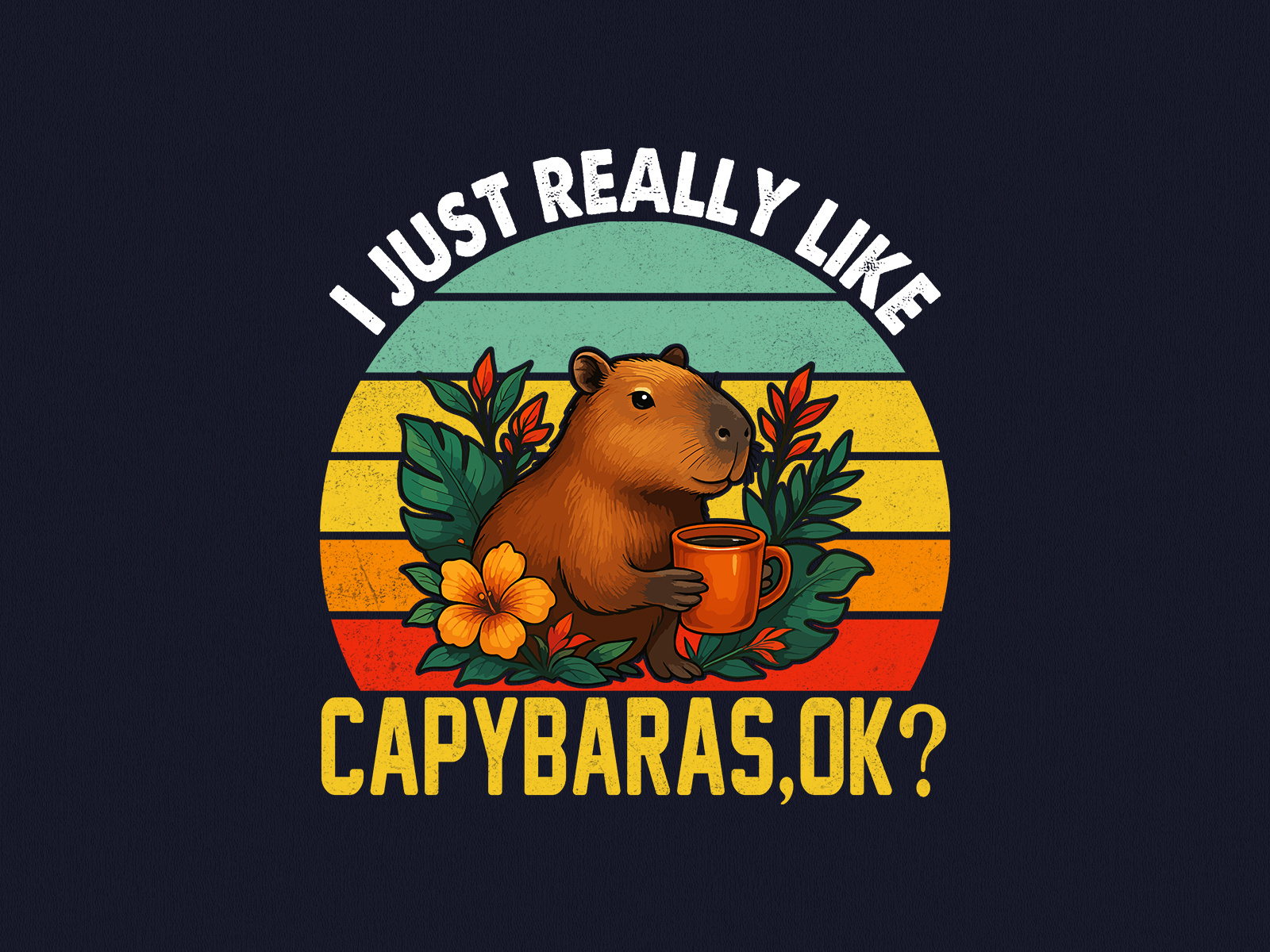 Cute & Sarcastic Capybara T-Shirt Designs with Bold Streetwear. animaldesign apparel capybara cartoonstyle clothing exclusive funnydesign funnyquotes graphic design hand drawn illustration luxury merchdesign retro sarcastic streetwear t shirt tshirtdesign typography vector
