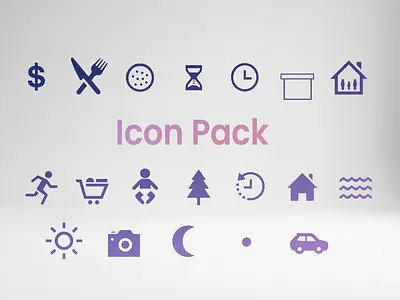 Icon Pack | The Adventure Challenge animation illustration motion graphics