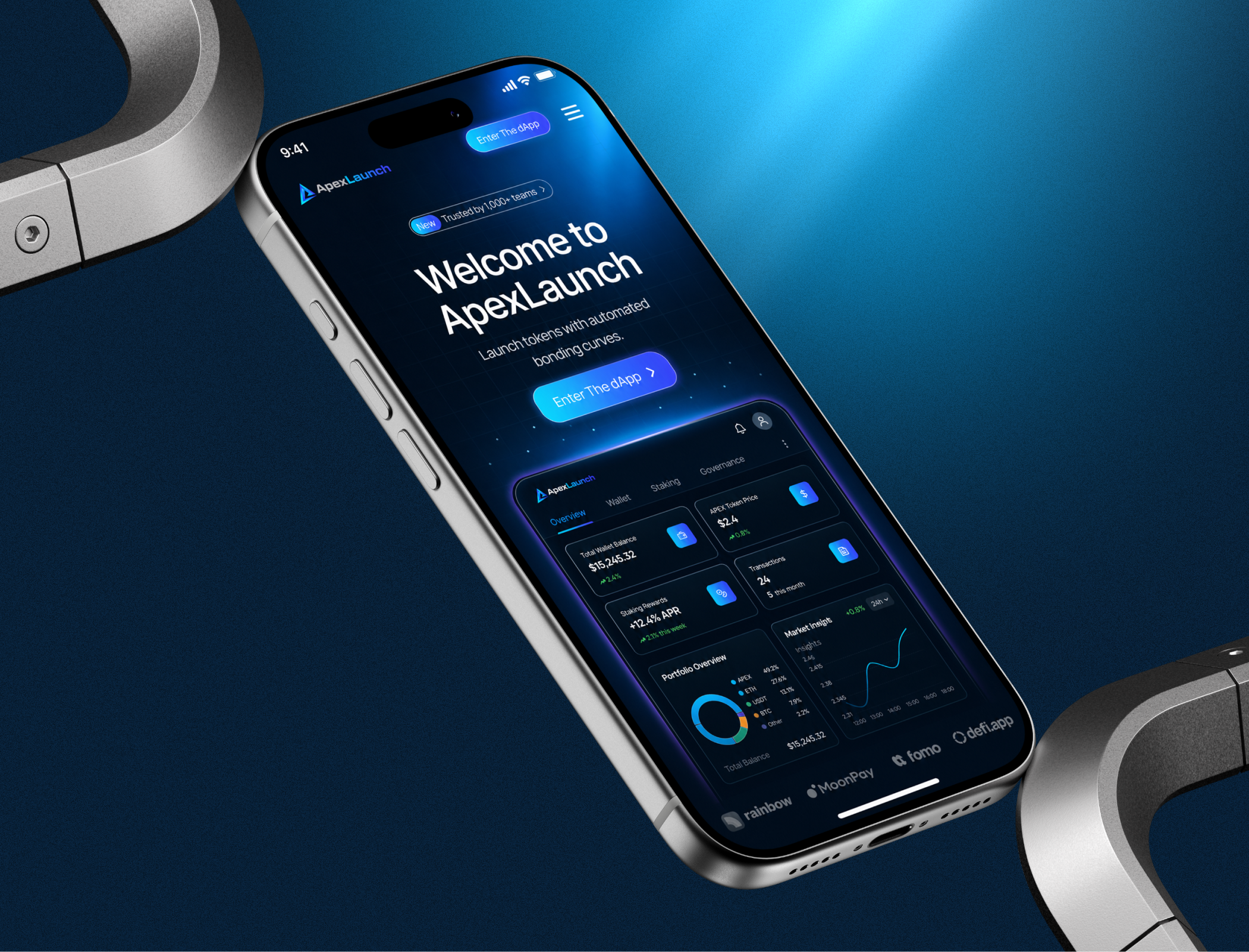 Crypto Landing Page Design crypto landingpage landingpagedesign ui ux ui ux design