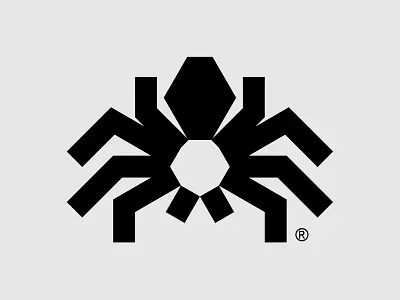 Spidra animal arachnids branding logo modern simple spider