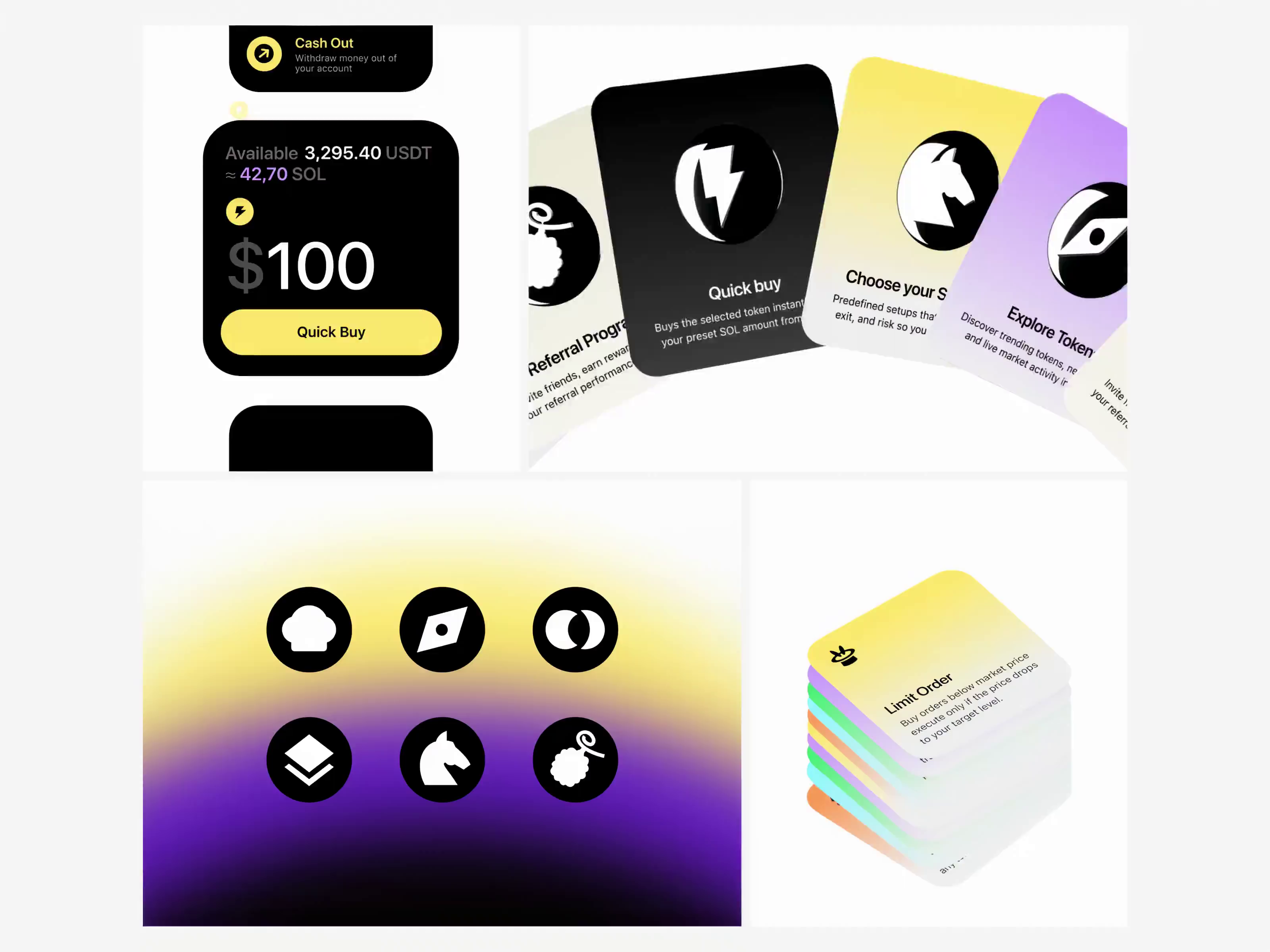Example of cooking: visual identity exploration
