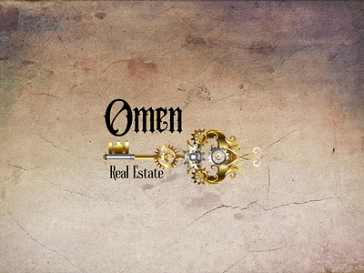 Omen Real Estate branding design logo