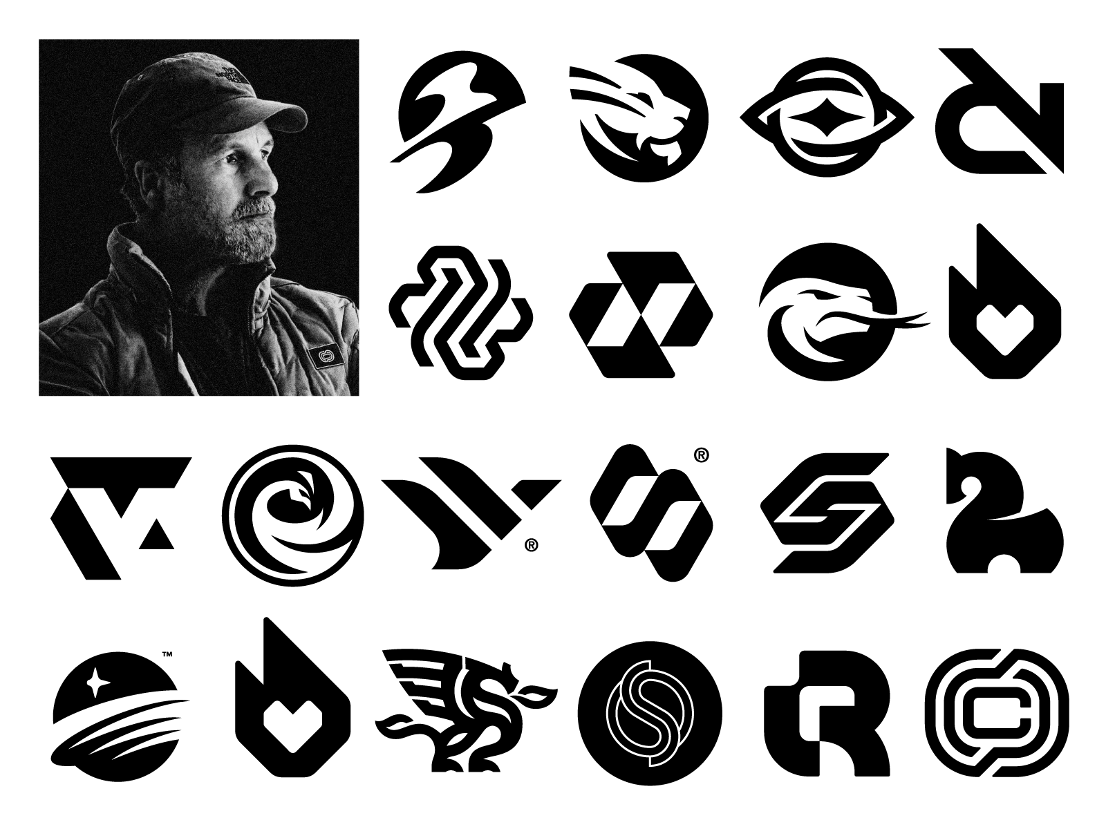 Example of Logomark Archive / Gert van Duinen