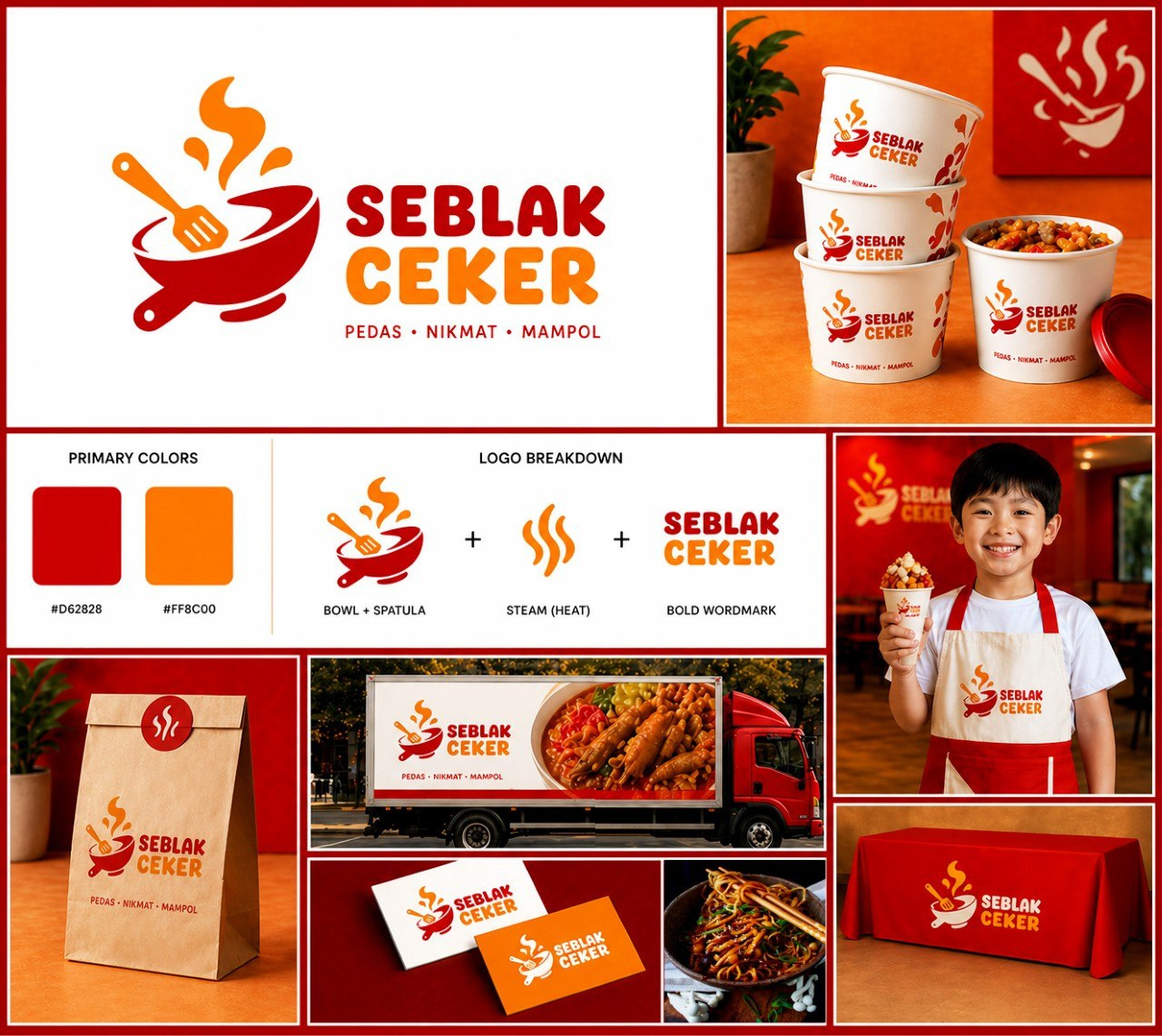 Example of Modern Restaurant & Food Logo Design 