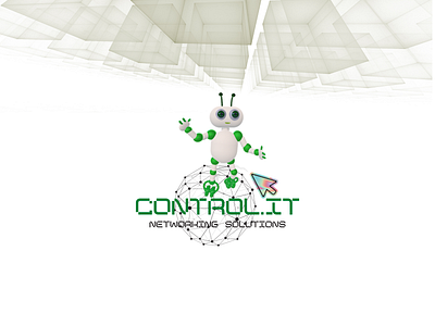 Control It Networking Solutions branding design logo